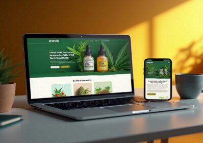CBD website design