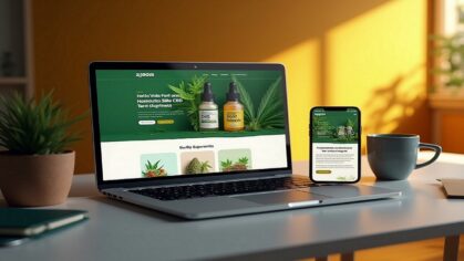CBD website design